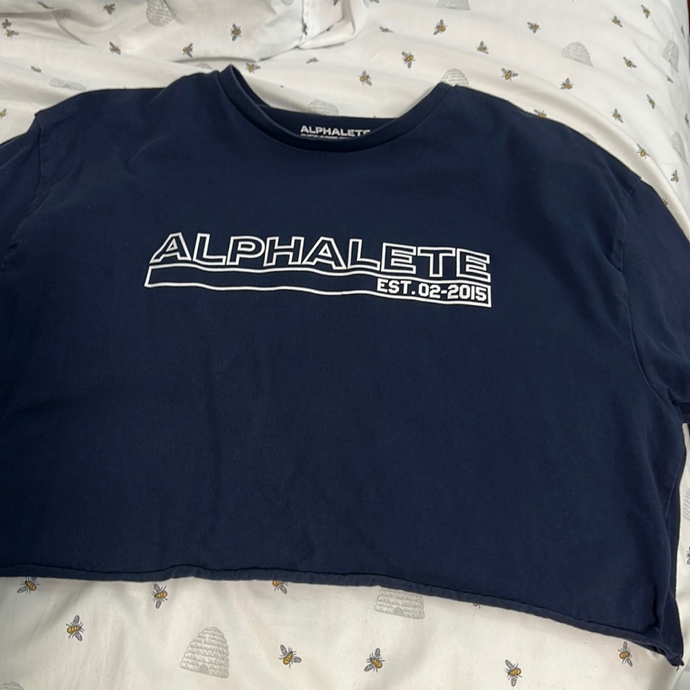 ALPHALETE CROP TOP
